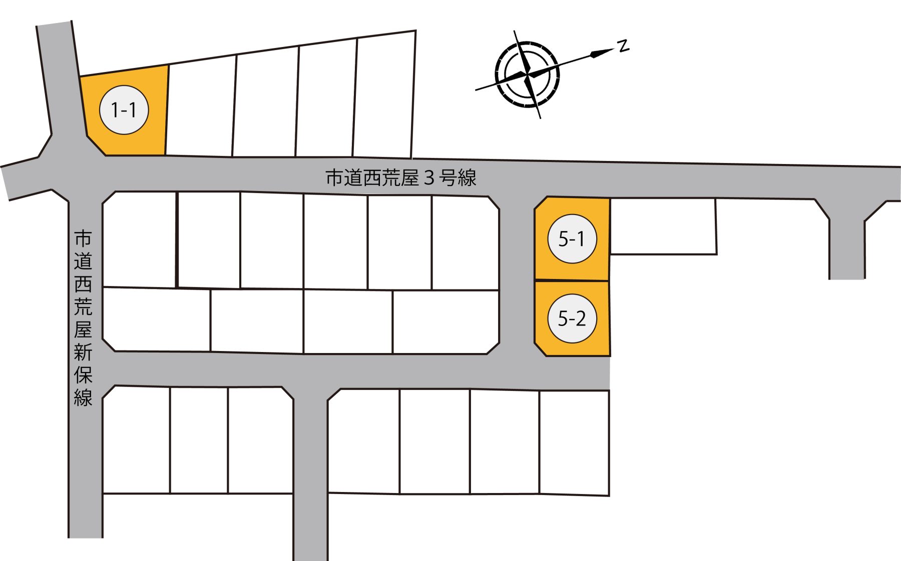 【NEW】富山市 西荒屋分譲地(MIRAI LINK西荒屋)